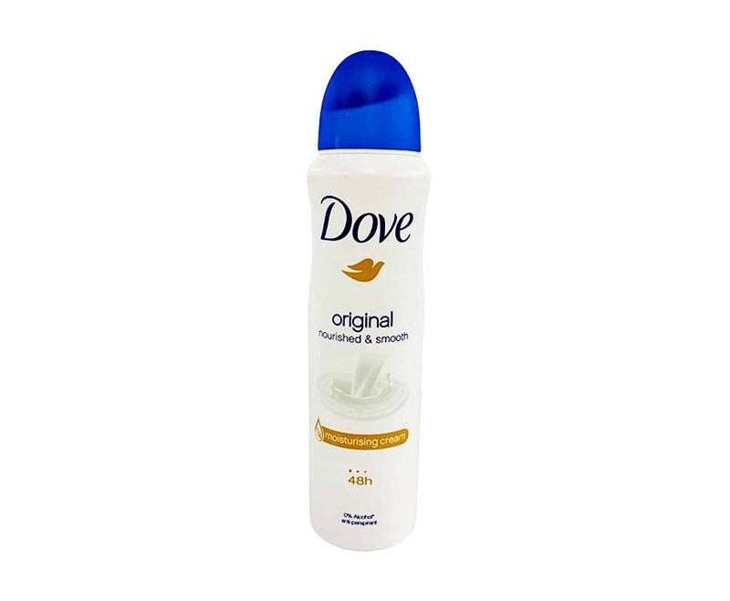 Dove Original Nourished &amp; Smooth Anti-Perspirant Moisturizing Cream Deo-Spray 150mL