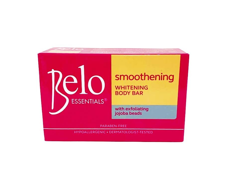 Belo Smoothening Whitening Body Bar with Exfoliating Jojoba Beads 90g