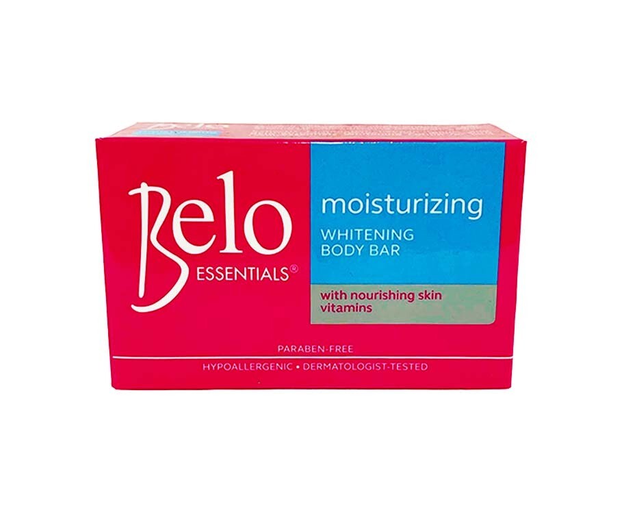 Belo Essentials Moisturizing Whitening Body Bar with Nourishing Skin Vitamins 90g