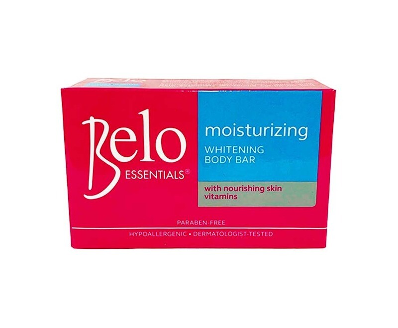 Belo Essentials Moisturizing Whitening Body Bar with Nourishing Skin Vitamins 90g