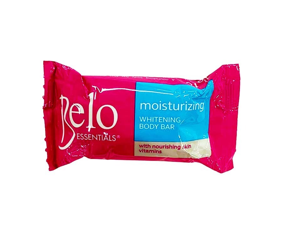 Belo Essentials Moisturizing Whitening Body Bar with Nourishing Skin Vitamins 65g