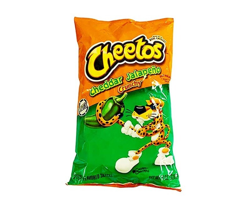 Cheetos Cheddar Jalapeño Crunchy Cheese Flavored Snacks 215g