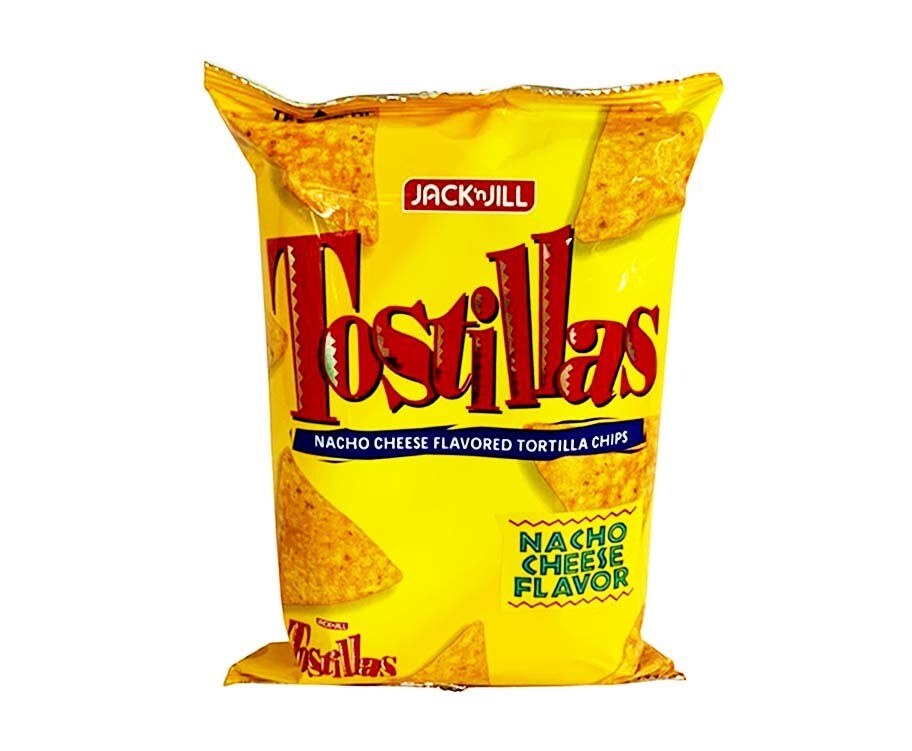Jack 'n Jill Tostillas Nacho Cheese Flavored Tortilla Chips Nacho