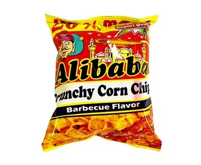 Alibaba Crunchy Corn Chips Barbecue Flavor 30g