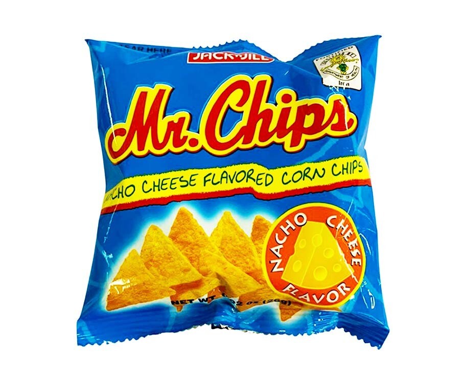 Jack 'n Jill Mr. Chips Nacho Cheese Flavored Corn Chips 26g