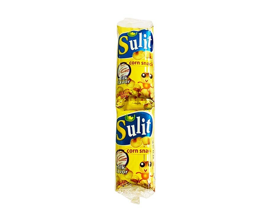 W.L. Foods Sulit Corn Sanck Milk Flavor (10 Packs x 25g)