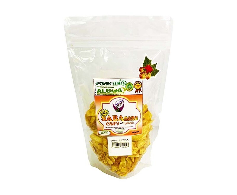 Algoa SABAnana Chips with Turmeric 100g
