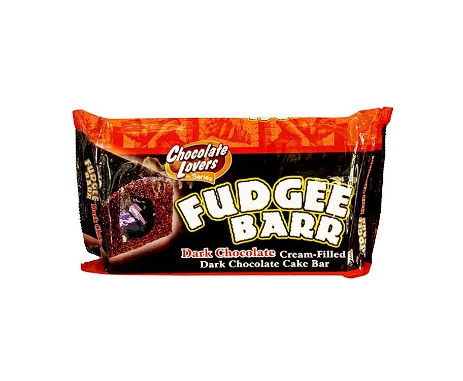 Fudgee Bar Dark Chocolate Cream-Filled Dark Chocolate Cake Bar (10 Packs x 38g) 380g