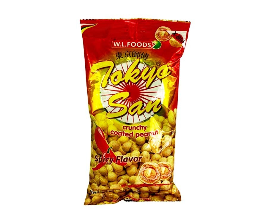 W.L. Foods Tokyo San Crunchy Coated Peanut Spicy Flavor 200g