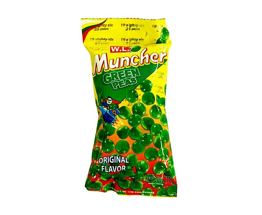 W.L. Foods Muncher Green Peas Original Flavor 70g