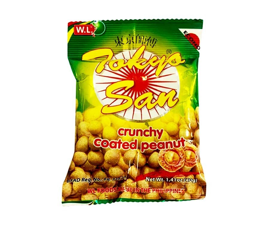 W.L. Foods Tokyo San Crunchy Coated Peanut 40g