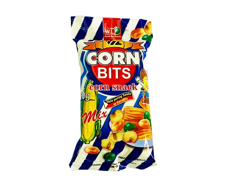 W.L. Foods Corn Bits Corn Snack Mix 70g