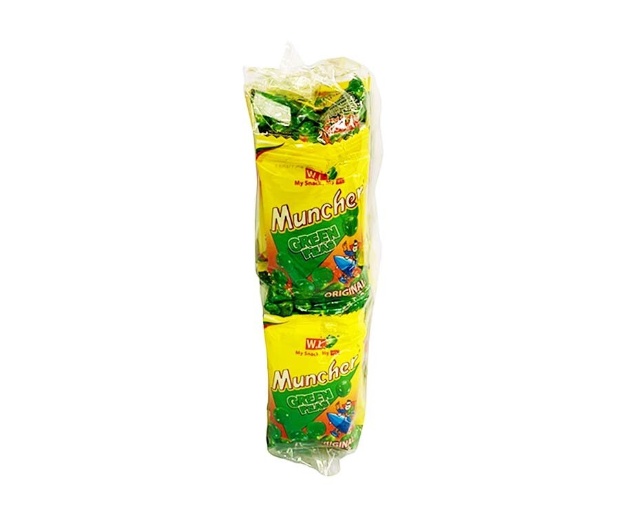 W.L. Foods Muncher Green Peas Original (12 Packs x 10g)