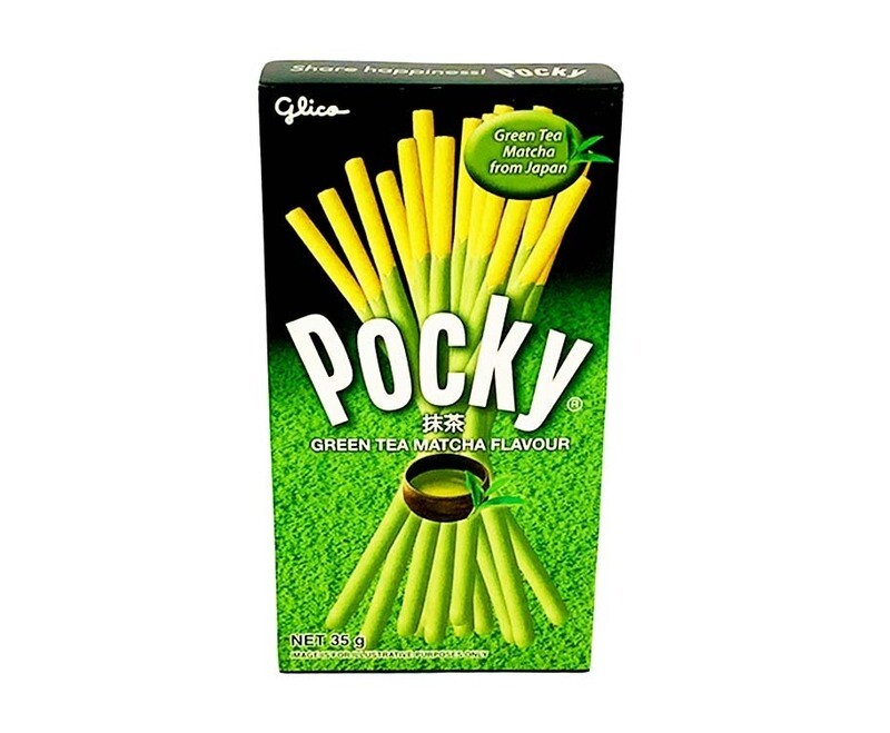 Glico Pocky Green Tea Matcha Flavour 35g
