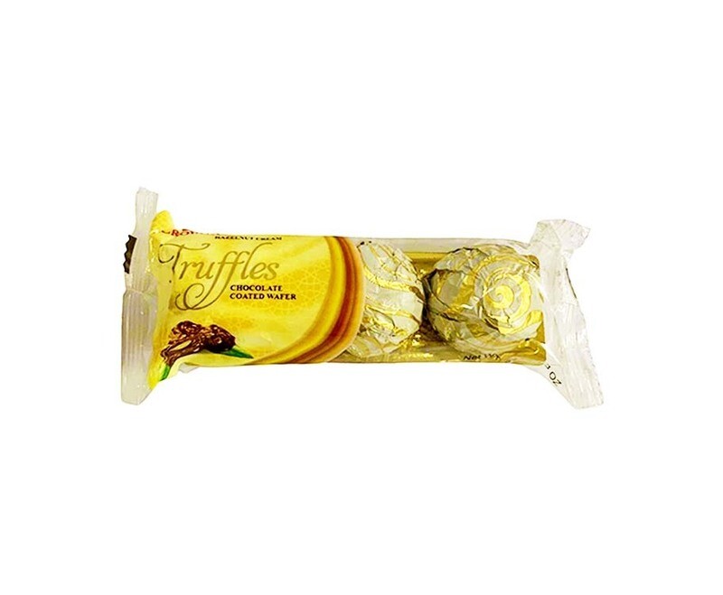 Tresor Dore Truffles Hazelnut Cream Chocolate Coated Wafer 37.5g