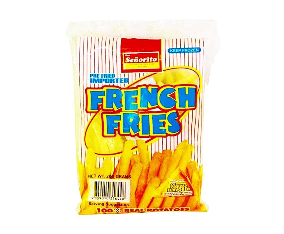 New Señorito ​Pre Fried Imported French Fries with Premium Cheese Flavored 200g