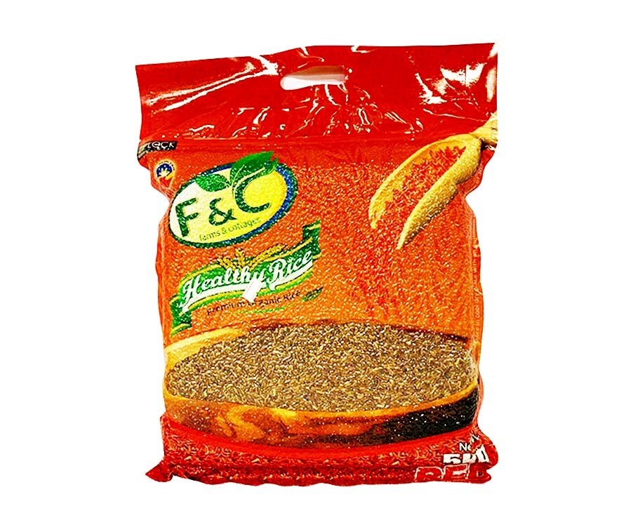 F&C Healthy Rice Premium Organic Rice Red 5kg