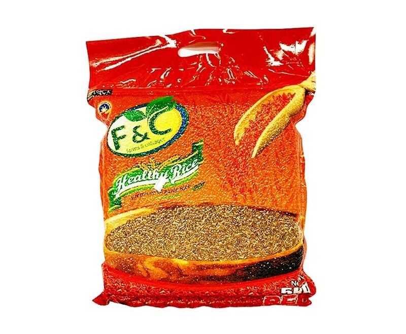 F&amp;C Healthy Rice Premium Organic Rice Red 5kg