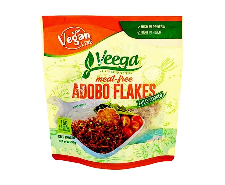 Veega Meat-Free Adobo Flakes Fully Cooked 160g