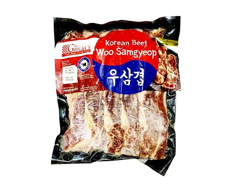 Mrs. Garcia&#39;s Fresh Meats Korean Beef Woo Samgyeop 500g