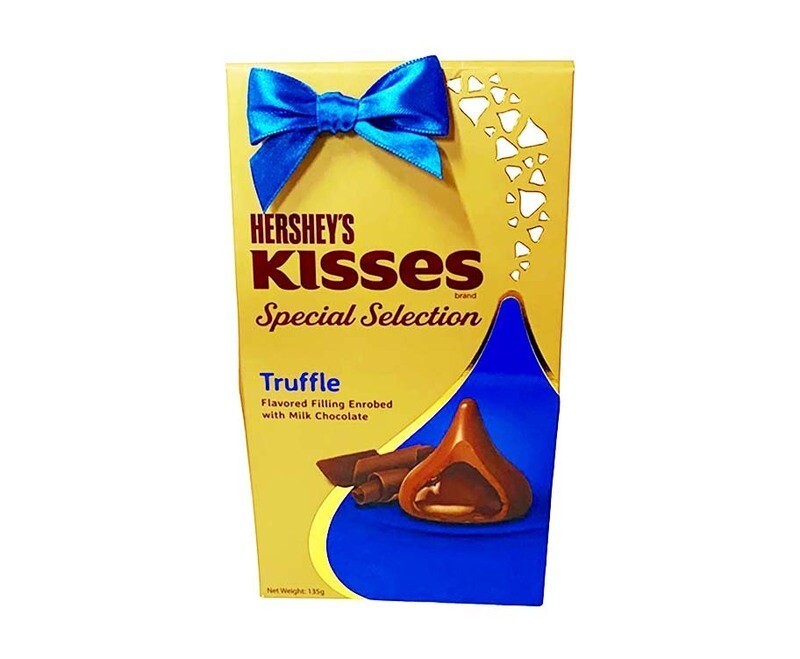 Hershey's Kisses Special Selection Truffle Flavored Filling Enrobed