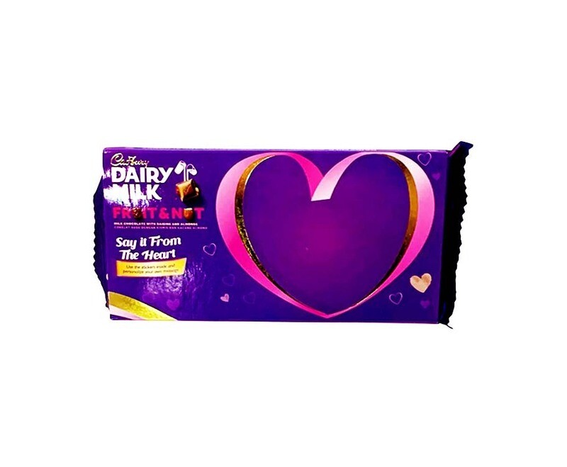 Cadbury Dairy Milk Fruit &amp; Nut wuth raisin and almond 160g