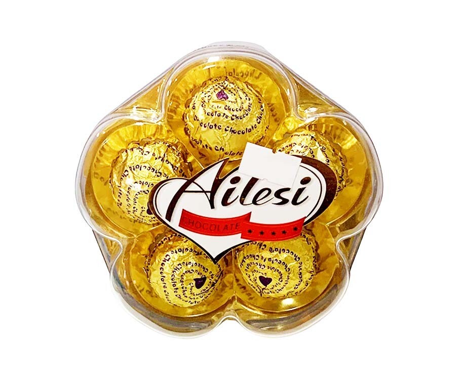 Ailesi Chocolate Flower Shaped 5 Pieces 62.5g
