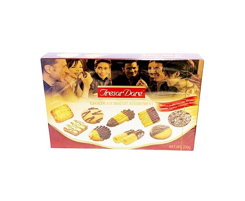 Tresor Dore Chocolate Biscuit Assortment 230g