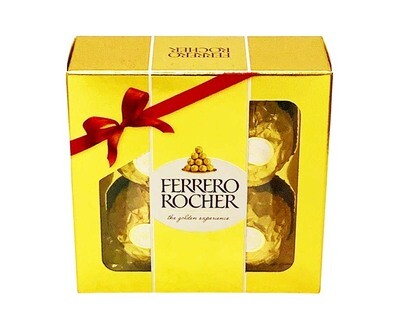 Ferrero Rocher Paper Box 4 Pieces 50g