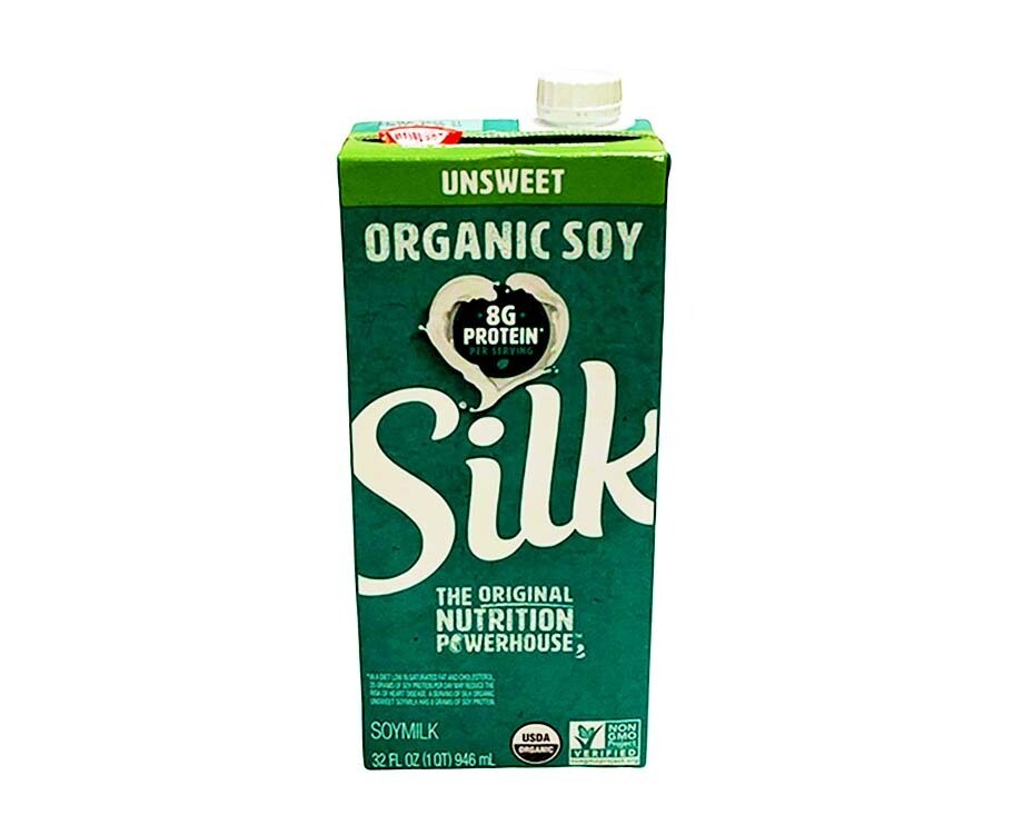 Silk Unsweet Organic Soymilk 946mL
