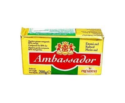 President Ambassador Salted Butter 200g