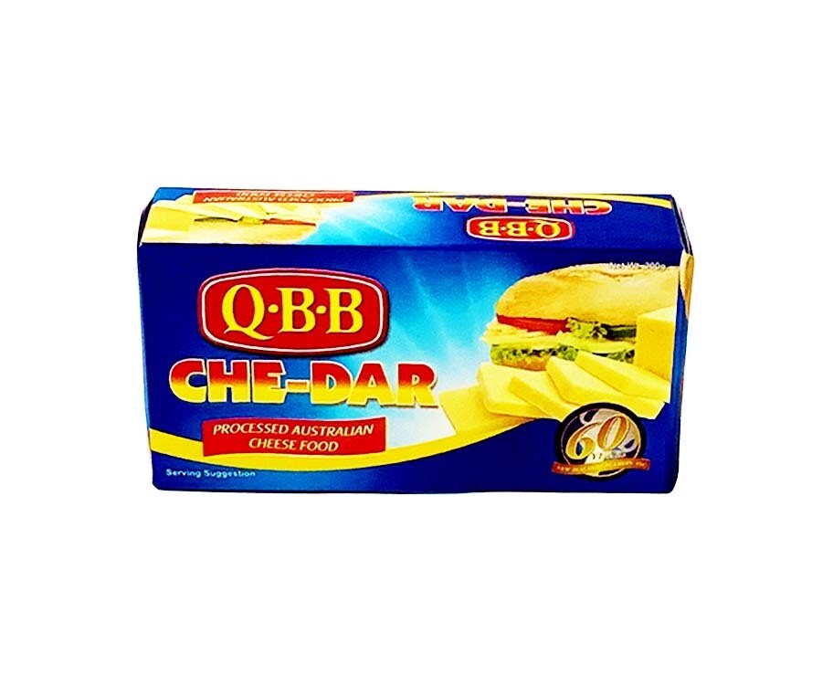 Q-B-B Che-Dar Processed Australian Cheese Food 200g