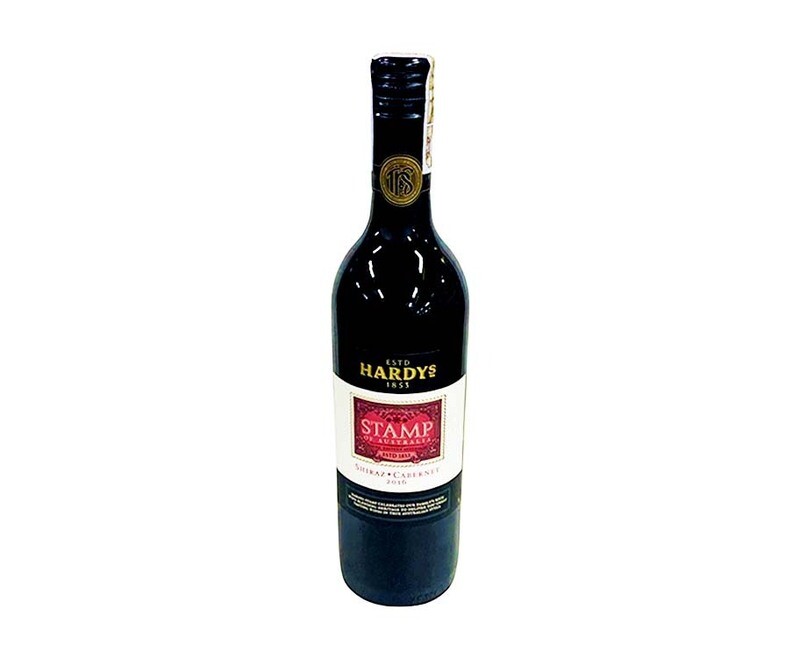 Hardy&#39;s Stamp of Australia Shiraz Cabernet 2016 750mL