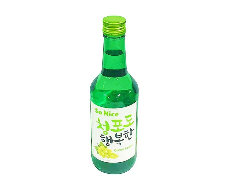 So Nice Green Grape Soju 360mL