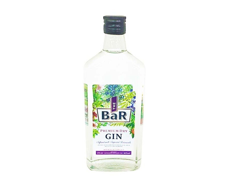 The Bar Premium Dry Gin 375mL
