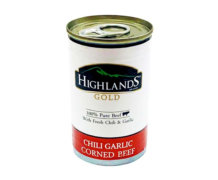 CDO Highlands Gold Chili Garlic Corned Beef 150g
