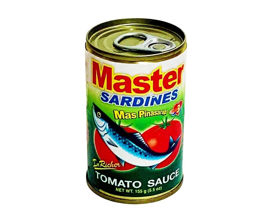 Master Sardines n Richer Tomato Sauce 5.5oz (155g)