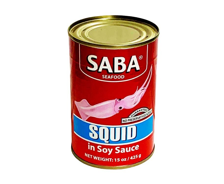 Saba Seafood Squid in Soy Sauce 15oz (425g)