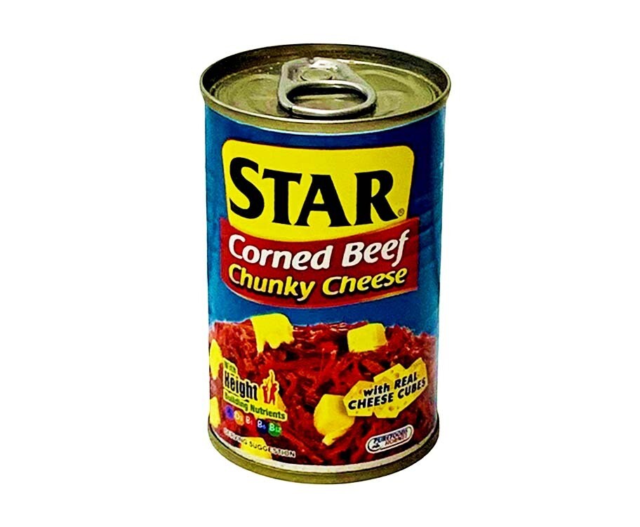 Purefoods Star Corned Beef Chunky Cheese 150g