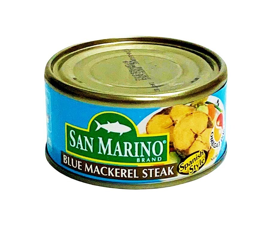 San Marino Blue Mackerel Steak Spanish Style 180g