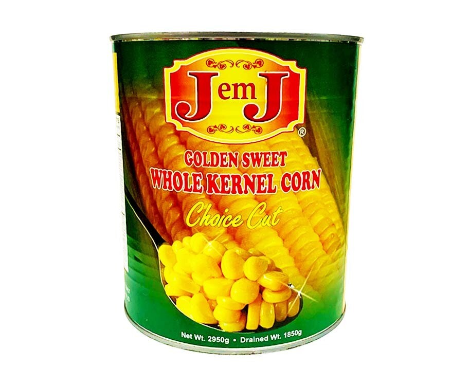 J emJ Golden Sweet Whole Kernel Corn Choice Cut 2950g