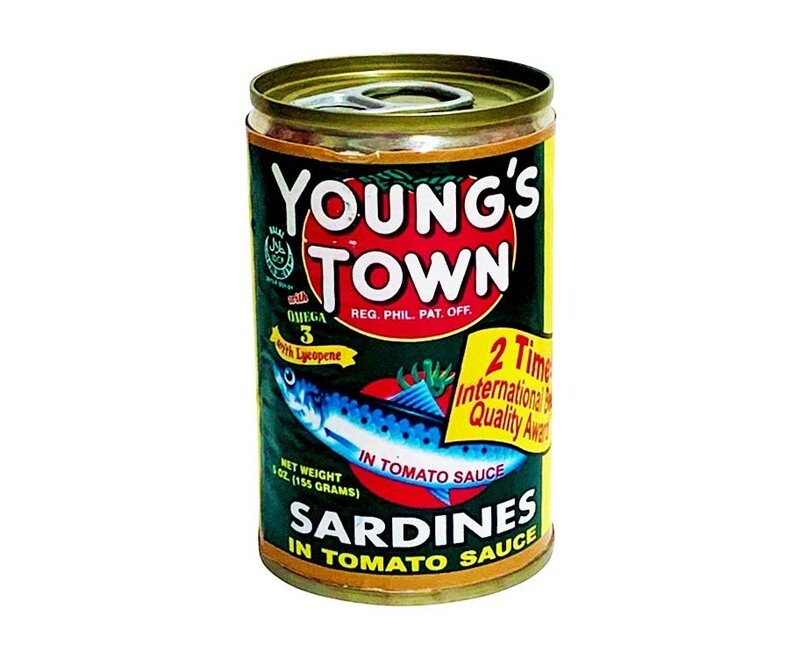 Young's Town Sardines in Tomato Sauce 5oz (155g)