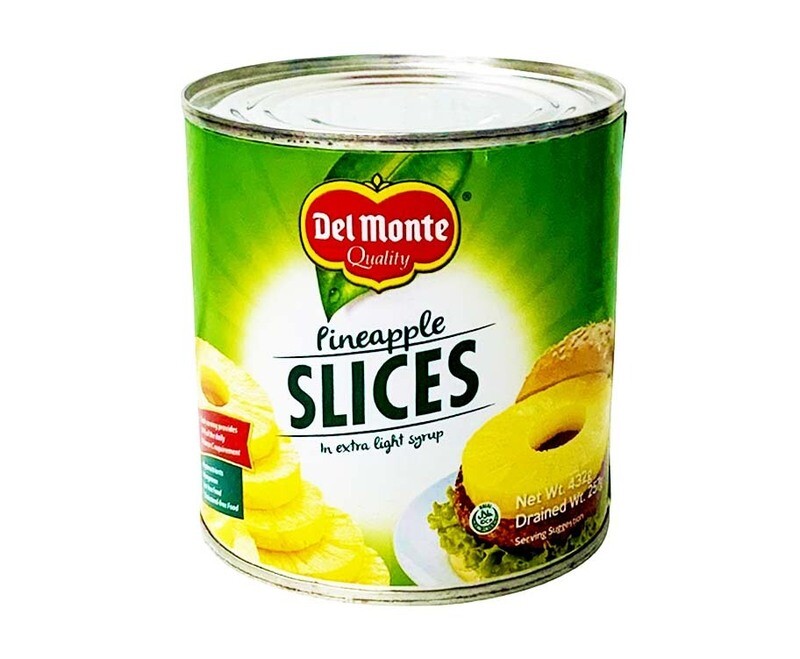 Del Monte Pineapple Slices in Extra Light Syrup 432g