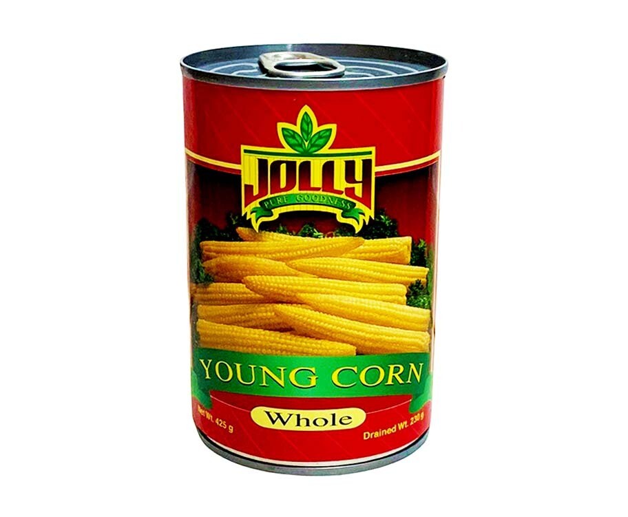 Jolly Pure Goodness Young Corn Whole 425g