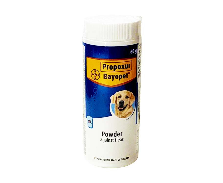Bayer Propoxur Bayopet Anti Flea Powder 60g
