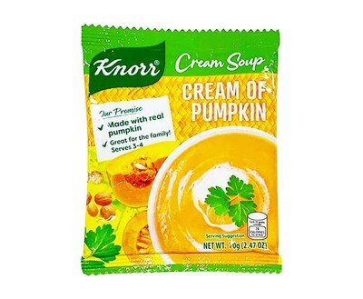 Knorr Cream Soup Cream of Pumpkin 2.47oz (70g)