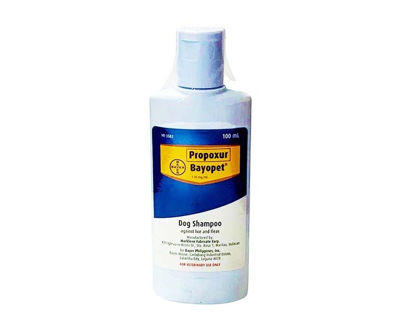 Bayer Propoxur Bayopet Dog Shampoo 100mL