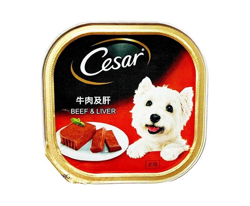Cesar Beef &amp; Liver 100g