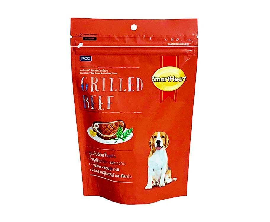 SmartHeart Dog Treats Grilled Beef Flavor 100g