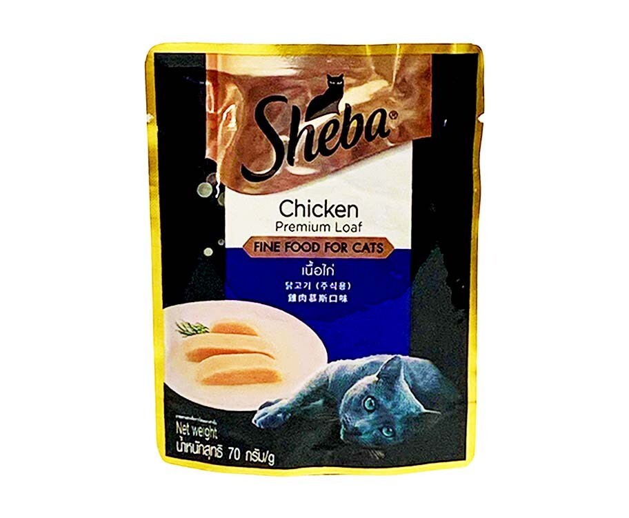 Sheba Chicken Premium Loaf 70g
